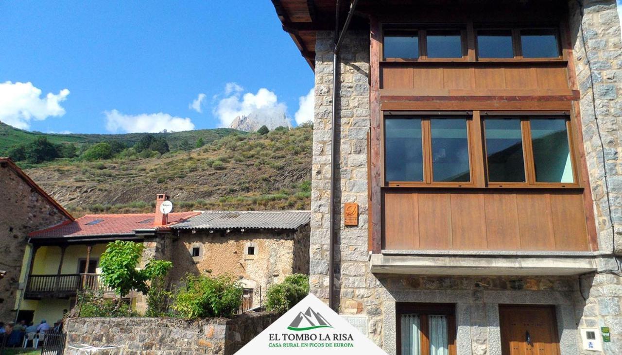 Casa Rural El Tombo La Risa Santa Maria de Valdeon Exterior foto